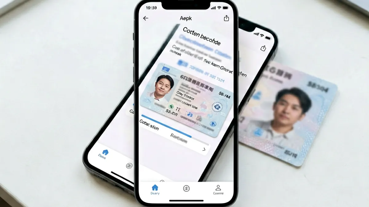 英国年龄核验系统界面截图，展示色情网站接入官方身份验证流程的操作步骤